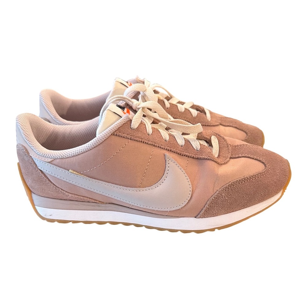 Nike Waffle Debut Womens 8 Mauve Pink Suede Sneakers HM4771-603